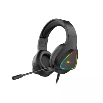 C-TECH Midas Gaming Headset (GHS-17BK), casual gaming, retroiluminare RGB, negru C-TECH Midas Gaming Headset (GHS-17BK), casual gaming, retroiluminare RGB, negru