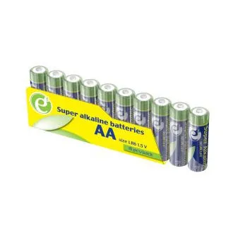 Baterii super alcaline GEMBIRD AA 10 buc