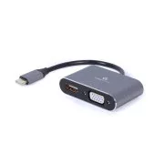 Gembird USB-C/HDMI, adaptor VGA