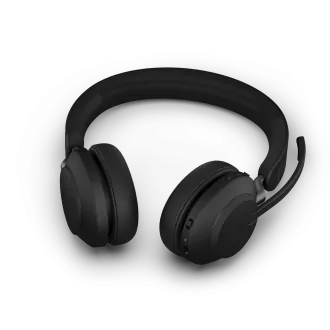 Jabra Evolve2 65/Stereo/USB/BT/Wireless/Stand/Negru