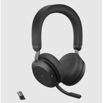 Jabra Evolve2 75/Stereo/ANC/USB-C/BT/Wireless/Stand/Bej