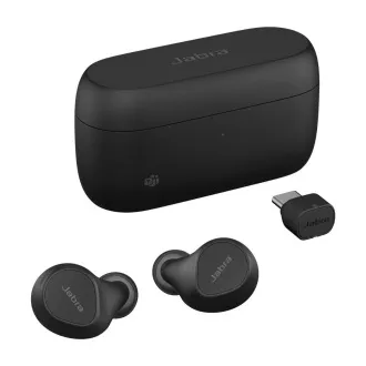 Jabra Evolve2 Buds/Stereo/ANC/USB-C/BT/Wireless/MS/Black