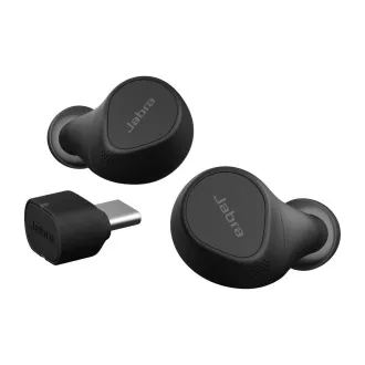Jabra Evolve2 Buds/Stereo/ANC/USB-C/BT/Wireless/MS/Black