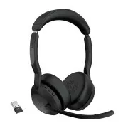 Jabra Evolve2 55/Stereo/ANC/USB/BT-USB/Wireless/Negru