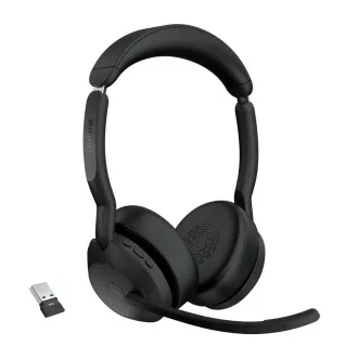 Jabra Evolve2 55/Stereo/ANC/USB/BT-USB/Wireless/MS/Negru