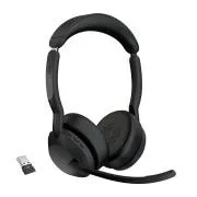 Jabra Evolve2 55/Stereo/ANC/USB/BT-USB/Wireless/MS/Negru