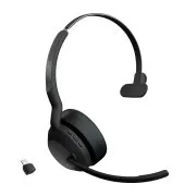 Jabra Evolve2 55/Mono/ANC/USB-C/BT-USB/Wireless/MS/Negru