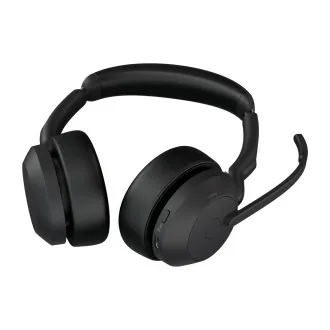 Jabra Evolve2 55/Stereo/ANC/USB-C/BT-USB/Wireless/Stand/Negru