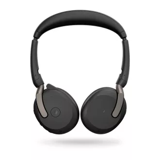 Jabra Evolve2 65 Flex/Stereo/ANC/USB-C/BT-USB/Wireless/MS/Negru Jabra Evolve2 65 Flex/Stereo/ANC/USB-C/BT-USB/Wireless/MS/Negru