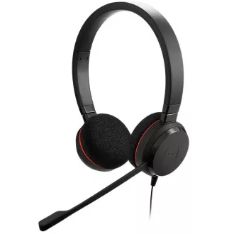 Jabra Evolve 20 SE, UC stereo, USB C/A, piele