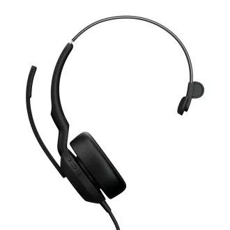 Jabra Evolve2 50, USB C/A, MS Mono, fără BT
