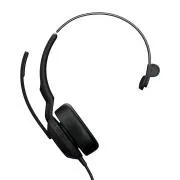 Jabra Evolve2 50, USB C/A, MS Mono, fără BT