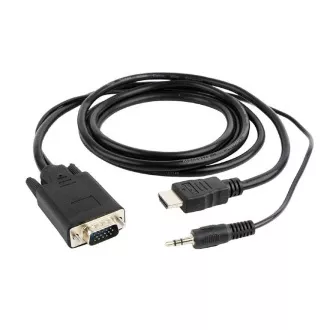 GEMBIRD Reducere HDMI la VGA + audio, 1,8 m