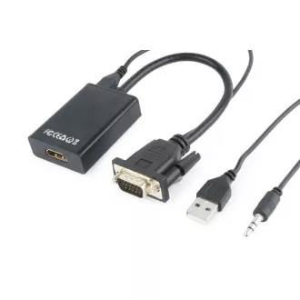 GEMBIRD VGA - Reducere HDMI, 0,15 m, M/F GEMBIRD VGA - Reducere HDMI, 0,15 m, M/F