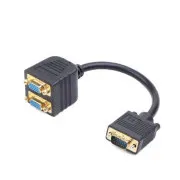 Splitter VGA GEMBIRD VGA(M)-> 2xVGA(F) 20cm