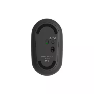 Logitech Pebble Mouse 2 M350s/Travel/Optic/4000 DPI/Wireless Bluetooth/Graphit
