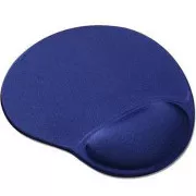 PremiumCord Mouse pad gel albastru