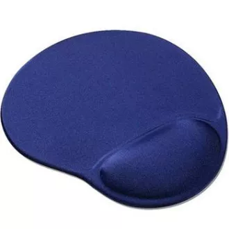 PremiumCord Mouse pad gel albastru