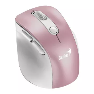 Genius Ergo 9000S Pro/Ergonomic/Optic/Dreapca/2400 DPI/USB+BT/Roz