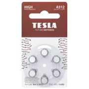 TESLA - baterii pentru aparate auditive A312