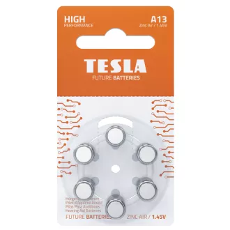 TESLA - Baterii pentru aparate auditive A13