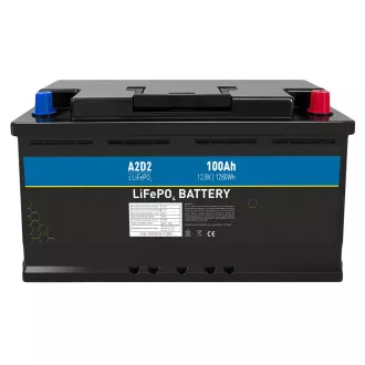 Carcasă baterie auto A2D2 LiFePO4 12.8V 100Ah F15 (celule Gotion)