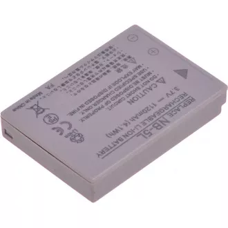 Baterie T6 Power pentru Canon NB-5L, 1100mAh, 4.1Wh Baterie T6 Power pentru Canon NB-5L, 1100mAh, 4.1Wh