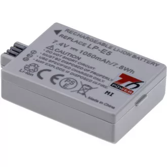 Baterie T6 putere Canon LP-E5, 1050mAh, 7.8Wh