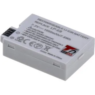 Baterie T6 power Canon LP-E8, 1050mAh, 7.6Wh, gri Baterie T6 power Canon LP-E8, 1050mAh, 7.6Wh, gri