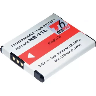 Baterie T6 power Canon NB-11L, 600mAh, gri Baterie T6 power Canon NB-11L, 600mAh, gri