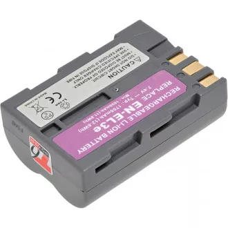 Baterie T6 putere Nikon EN-EL3e, EN-EL3, EN-EL3a, 1700mAh, gri