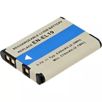 Baterie T6 Power Nikon EN-EL19, Sony NP-BJ1, 620mAh, 2.3Wh