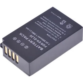 Baterie T6 Power pentru Nikon EN-EL20, EN-EL20a, 800mAh, 5.9Wh Baterie T6 Power pentru Nikon EN-EL20, EN-EL20a, 800mAh, 5.9Wh