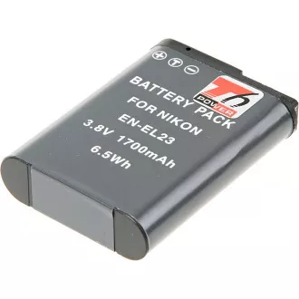 Baterie T6 power Nikon EN-EL23, 1700mAh, negru