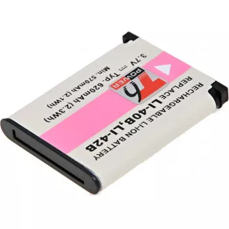Baterie T6 Power Olympus Li-40B, Li-42B, D-Li63, EN-EL10, NP-45, NP-80, D-Li108, 620mAh, 2.3Wh