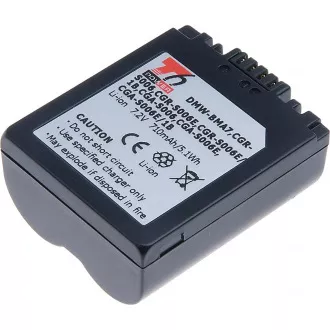 Baterie T6 Power Panasonic DMW-BMA7, CGR-S006, CGR-S006E, CGA-S006, BP-DC5-E, 710mAh, 5.1Wh Baterie T6 Power Panasonic DMW-BMA7, CGR-S006, CGR-S006E, CGA-S006, BP-DC5-E, 710mAh, 5.1Wh