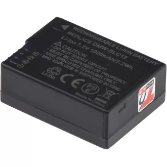 Baterie T6 Power pentru Panasonic DMW-BLC12E, BP-DC12, 1050mAh, 7.5Wh, USB-C