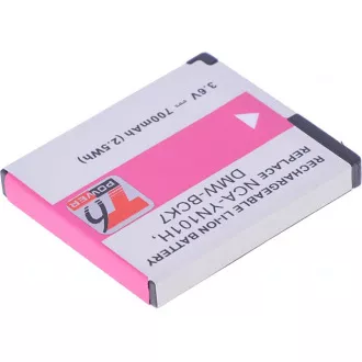 Baterie T6 Power Panasonic DMW-BCK7, DMW-BCK7E, NCA-YN101H, NCA-YN101F, NCA-YN101G, 700mAh, 2.5Wh