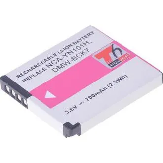 Baterie T6 Power Panasonic DMW-BCK7, DMW-BCK7E, NCA-YN101H, NCA-YN101F, NCA-YN101G, 700mAh, 2.5Wh