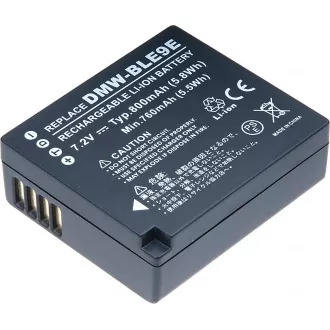 Baterie T6 putere Panasonic DMW-BLE9, DMW-BLE9E, DMW-BLG10, DMW-BLG10E, BP-DC15, 700mAh, 5Wh