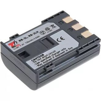 Baterie T6 Power Canon NB-2L, NB-2LH, BP-2LH, 750mAh, 5.5Wh, gri