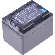 Baterie T6 power Canon BP-727, 2400mAh, 8.6Wh, negru