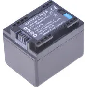 Baterie T6 power Canon BP-727, 2400mAh, 8.6Wh, negru