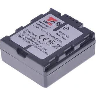 Baterie T6 Power pentru Panasonic VW-VBD070, CGA-DU07, CGR-DU07, Hitachi DZ-BP07S, 720mAh, 5.2Wh Baterie T6 Power pentru Panasonic VW-VBD070, CGA-DU07, CGR-DU07, Hitachi DZ-BP07S, 720mAh, 5.2Wh