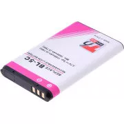 Baterie T6 Power pentru Nokia 6300, 6600, 5100, 1100, 3650, 6230, C1-01, C2-01, 1100mAh, 4.1Wh, Li-ion