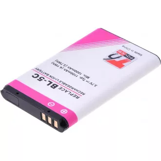 Baterie T6 Power pentru Nokia 6300, 6600, 5100, 1100, 3650, 6230, C1-01, C2-01, 1100mAh, 4.1Wh, Li-ion Baterie T6 Power pentru Nokia 6300, 6600, 5100, 1100, 3650, 6230, C1-01, C2-01, 1100mAh, 4.1Wh, Li-ion