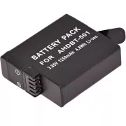 Baterie T6 Power pentru GoPro Hero5, Hero6 Negru, AHDBT-501, AABAT-001, 601-10197-000, 1250mAh, 4.8Wh