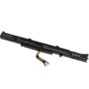 Baterie T6 Power pentru Asus X450J, X550Z, X750J, X751L, X751LA, X751MA, 2600mAh, 37Wh, 4 celule, Li-ion