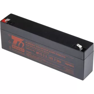 Baterie T6 Power NP12-2.3, 12V, 2.3Ah, F1 Baterie T6 Power NP12-2.3, 12V, 2.3Ah, F1