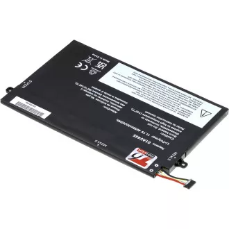 Baterie T6 Power pentru Lenovo ThinkPad E480, E490, E580, E590, E14, E15, 4050mAh, 45Wh, 3 celule, Li-pol